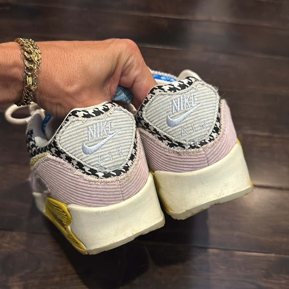 Nike air max 90 patchwork sneakers size 7 - Picture 2 of 6